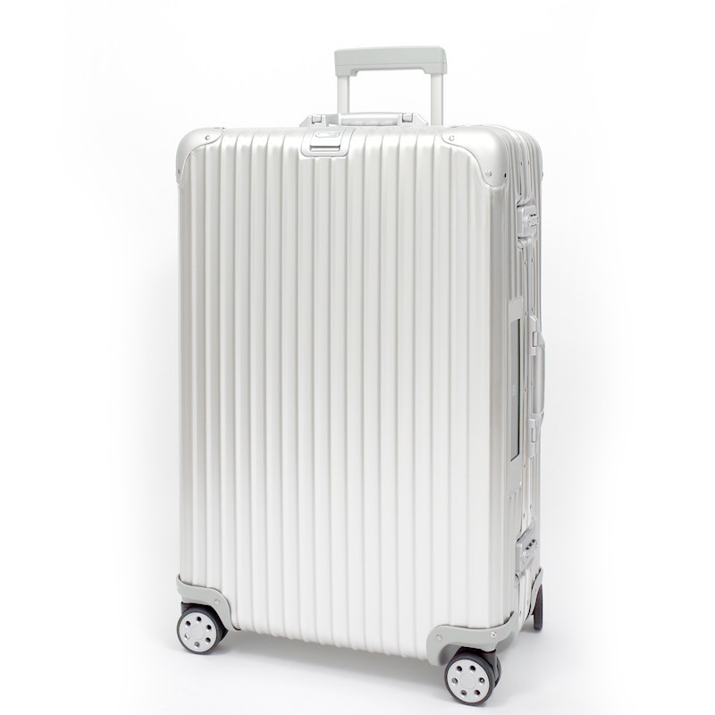 専用美品　リモワ　104L　RIMOWA アルミ　スーツケース　青タグ　プルタブ