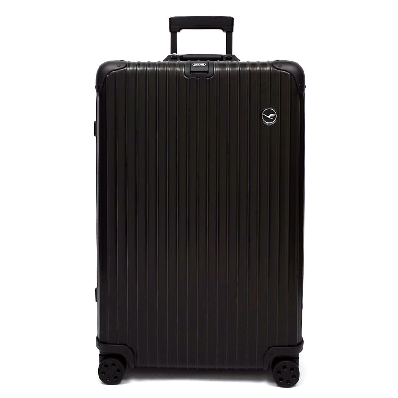 ルフトハンザ　リモワ　アルミニウムステルス　中古商品　1740881　85リットル　4輪