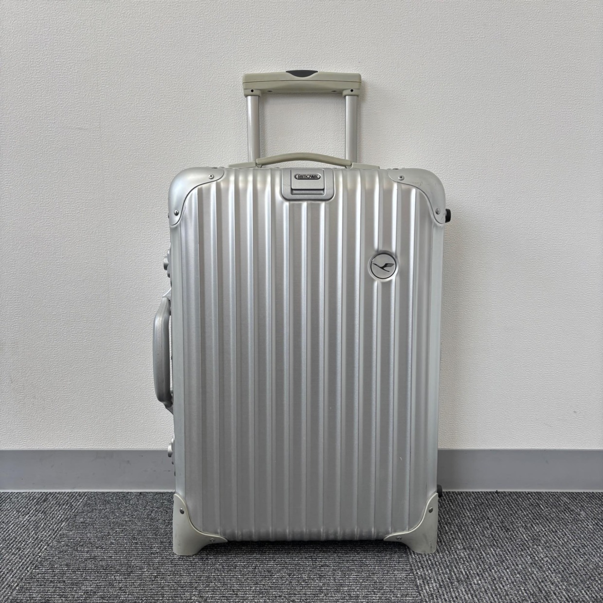 ルフトハンザ　リモワ　アルミニウム　919.52-3　中古美品　32リットル　2輪