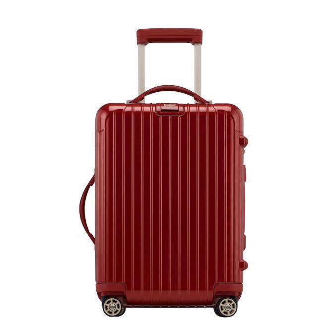 【美品】RIMOWA リモワ　サルサ　デラックス　レッド　赤　4輪　32 L