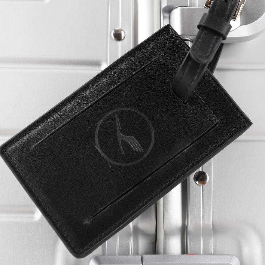 ルフトハンザ バゲッジタグ ブラック Lufthansa Baggage Tag Black